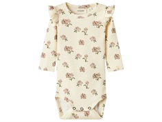 Lil Atelier turtledove floral bodysuit